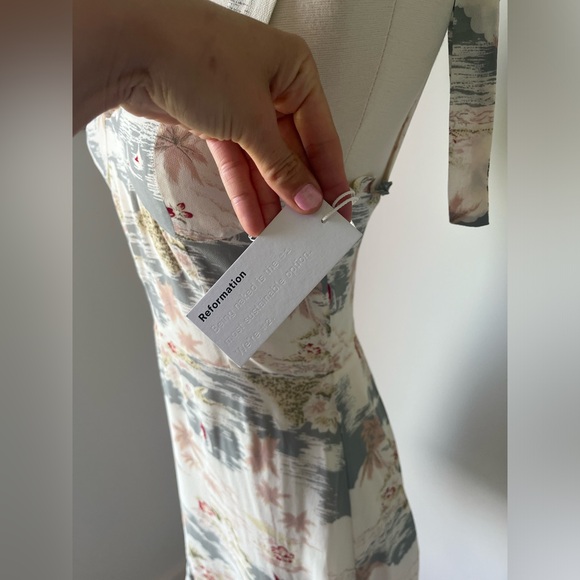 Reformation Christine Long Beach Mini Dress - Picture 8 of 10